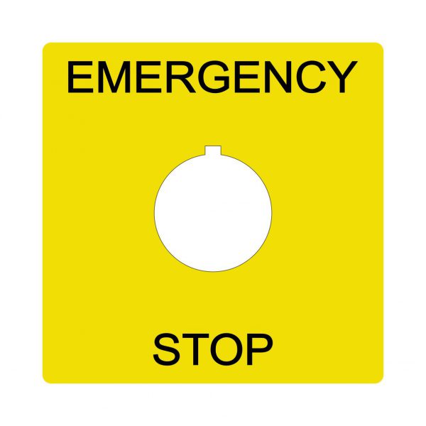Emergency stop65mm