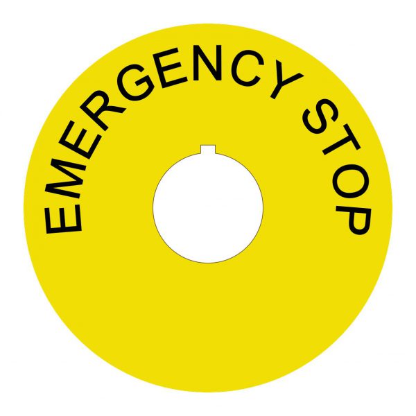 Emergency stop75mm