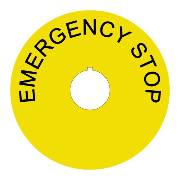Emergency stop90mm